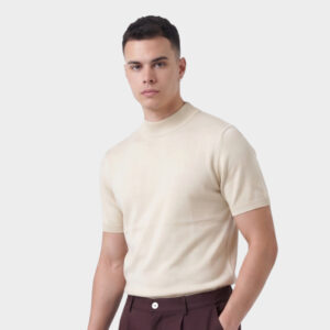 Ζιβάγκο Κοντομάνικο Slim Fit Beige