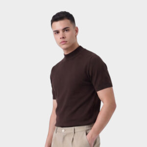 Ζιβάγκο Κοντομάνικο Slim Fit Cacao
