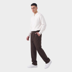 Παντελόνι Wide Leg Coffee