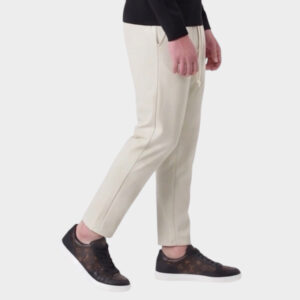 Παντελόνι Beige Με Μεση Jogger Carrot fit