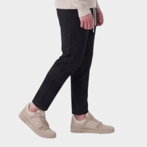 Παντελόνι Black Με Μεση Jogger Carrot fit