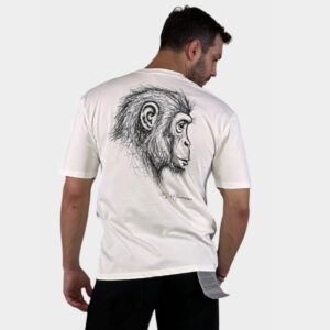 Takeshy Kurosawa T-Shirt Monkey Off White
