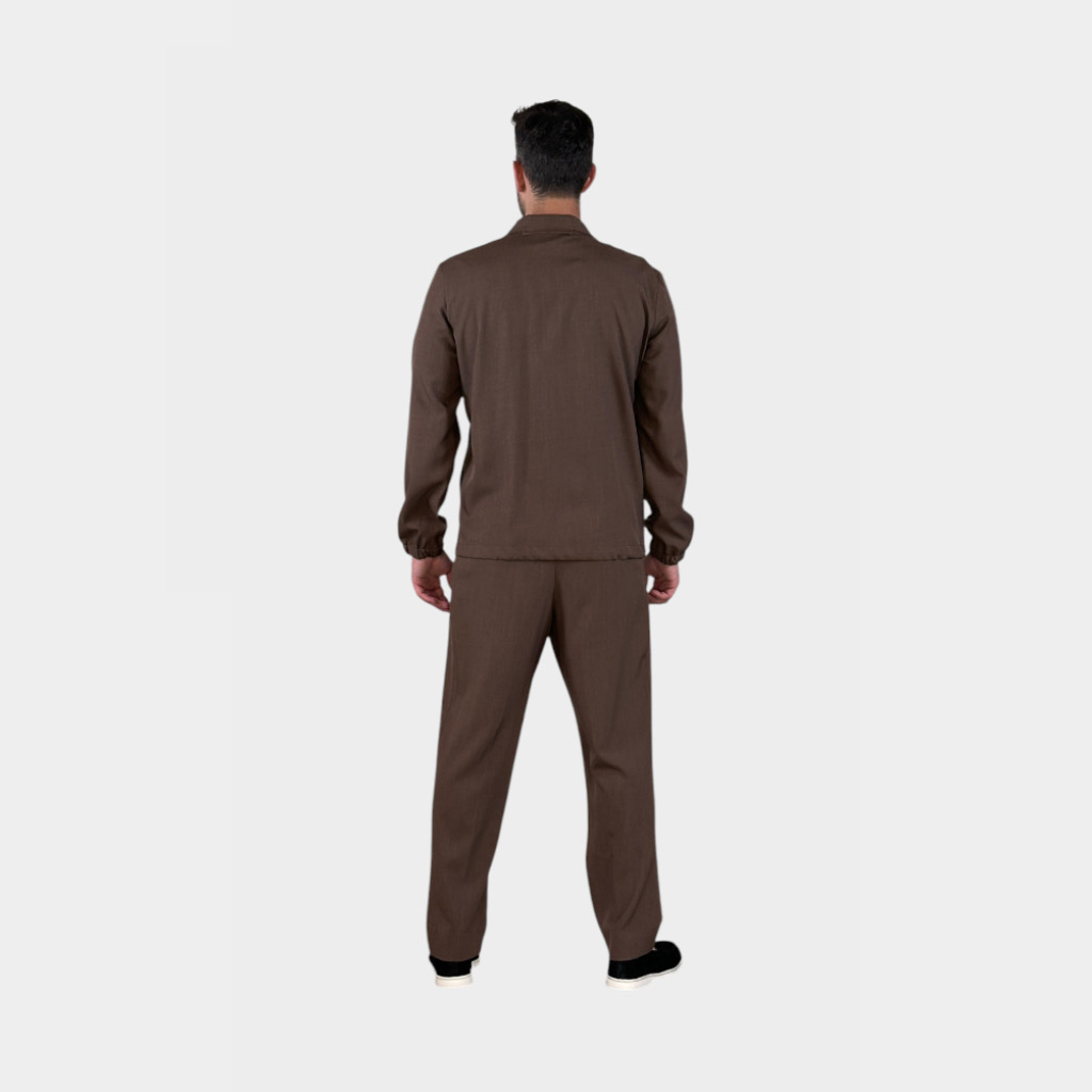 IMG 3452 Takeshy Kurosawa Camicione Con Zip Moro