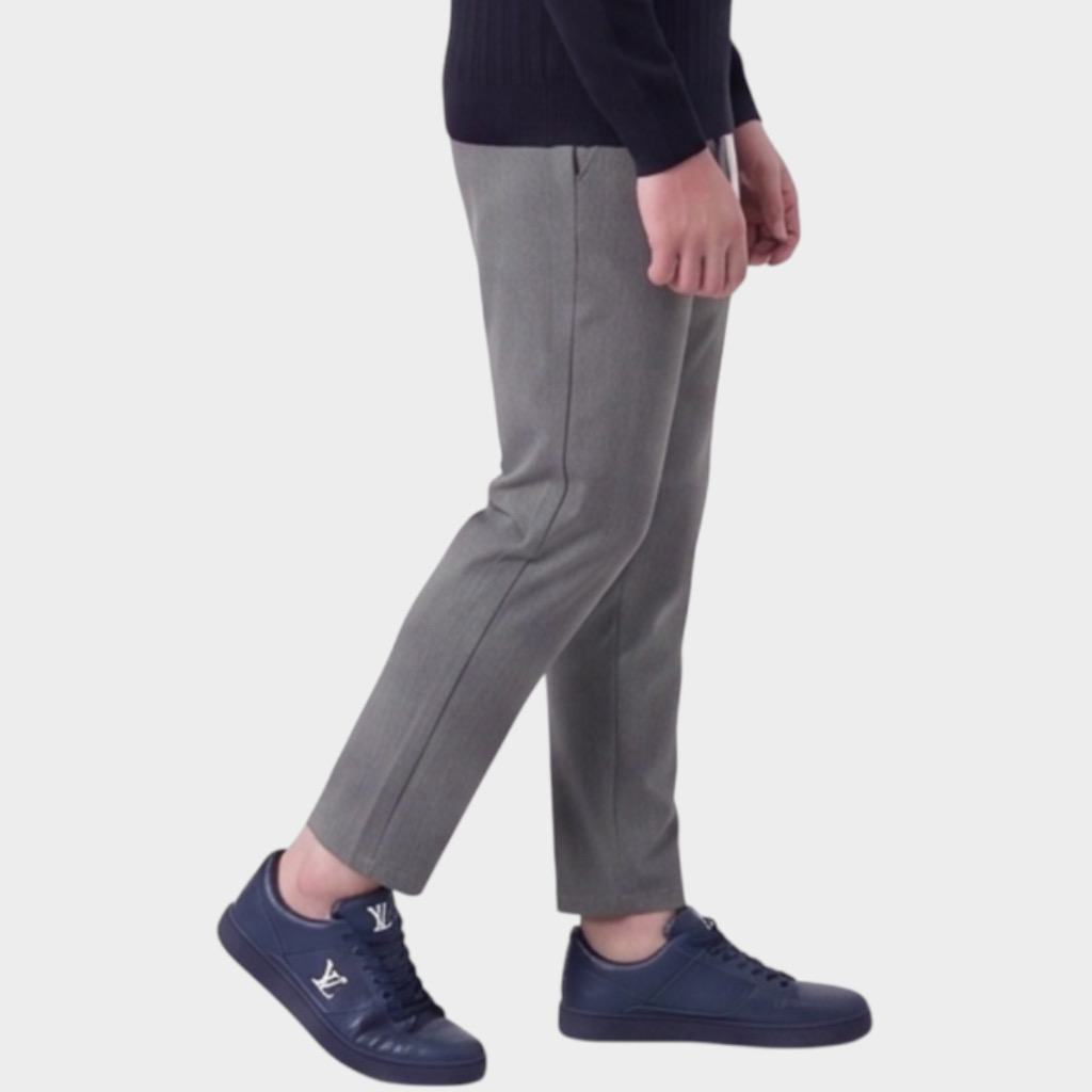 IMG 3737 Παντελόνι Grizio Με Μεση Jogger Carrot fit