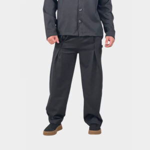 Pantalone Palazzo Pinces Baciata Nero