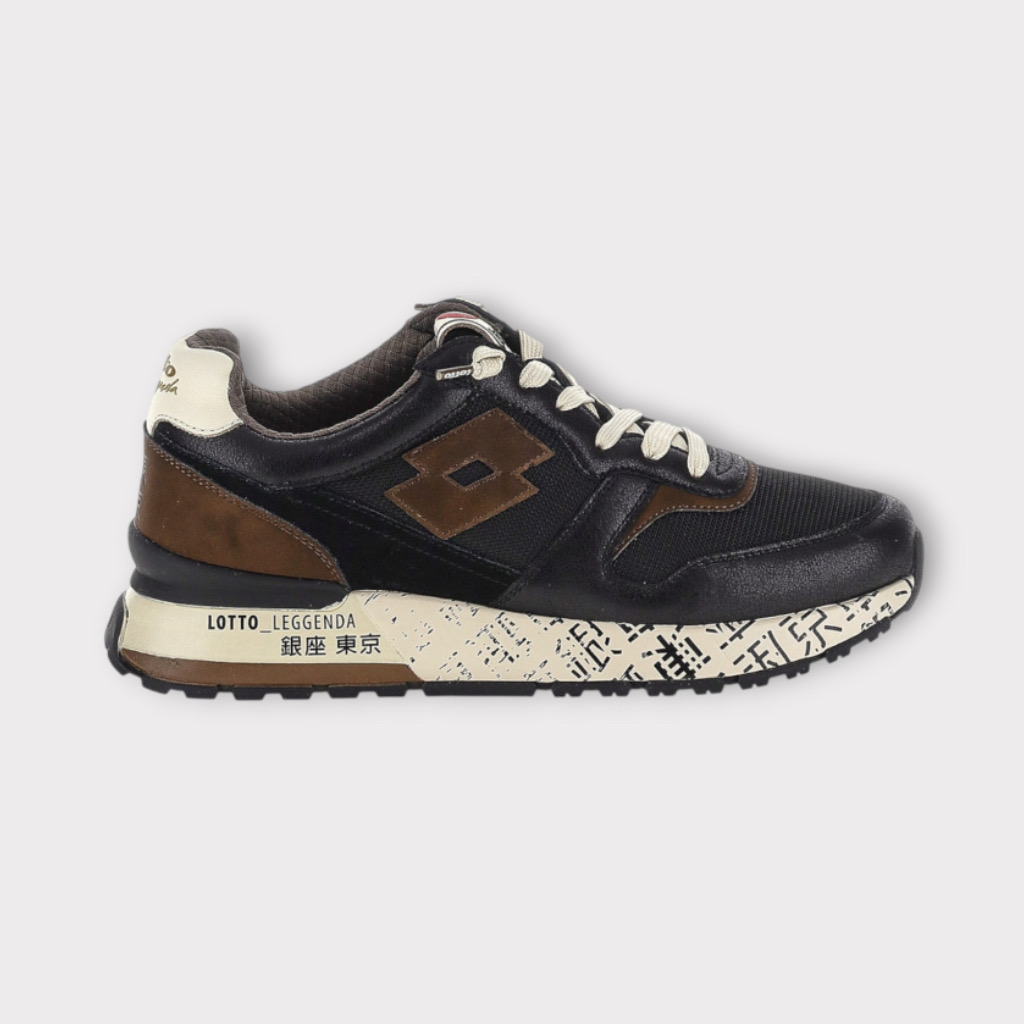 IMG 4817 Lotto Leggenda Tokyo Ginza All Black / Dark Earth