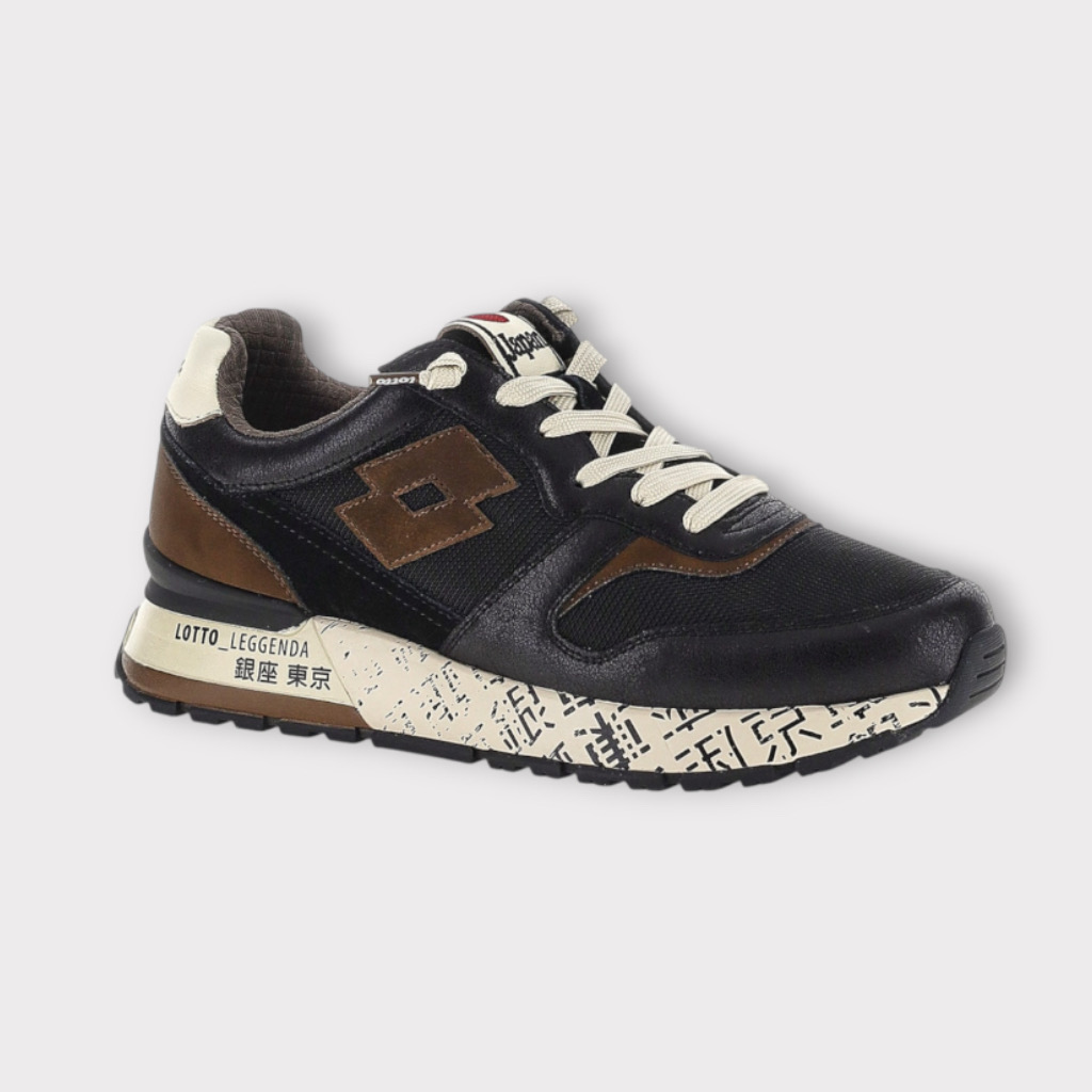 IMG 4818 Lotto Leggenda Tokyo Ginza All Black / Dark Earth