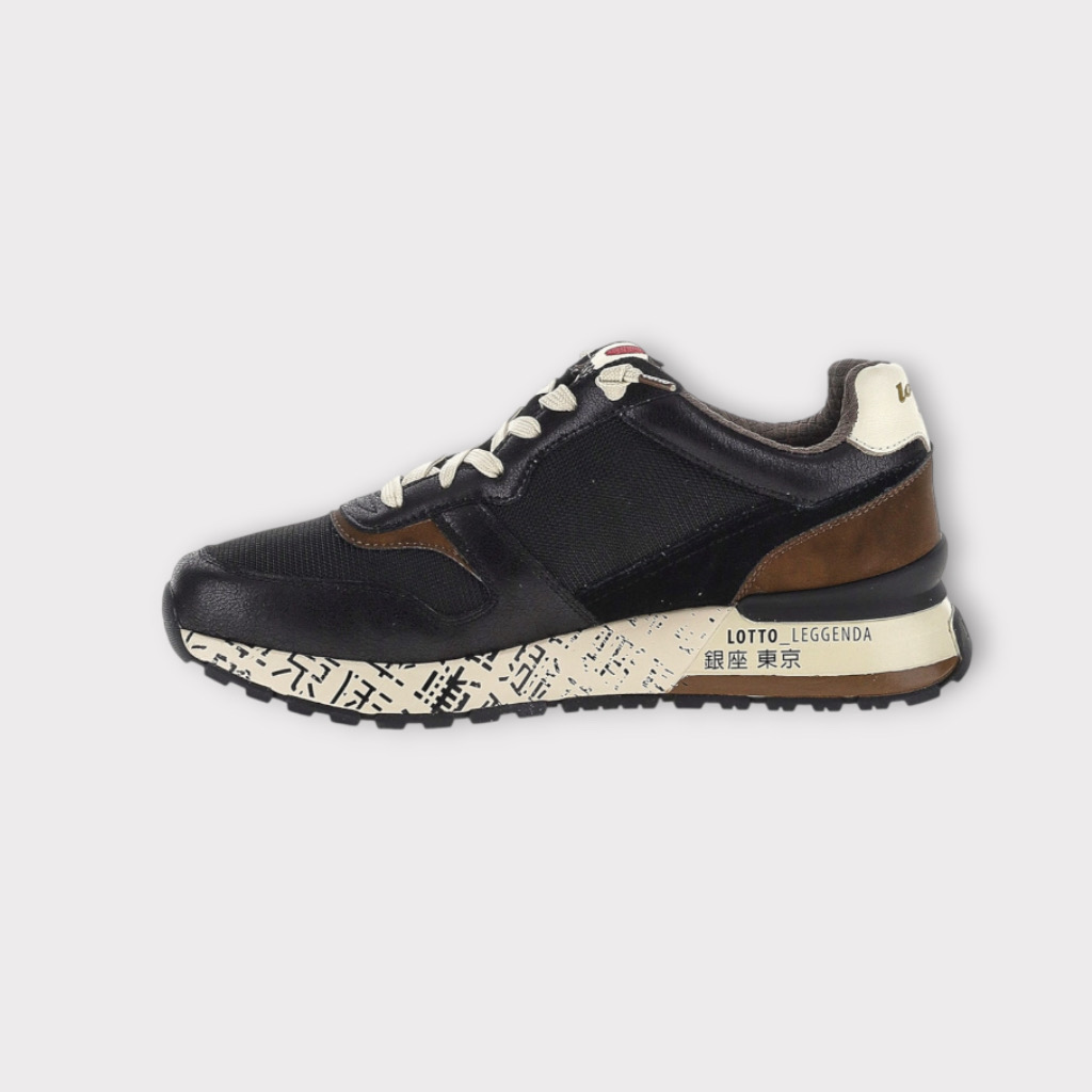 IMG 4819 Lotto Leggenda Tokyo Ginza All Black / Dark Earth