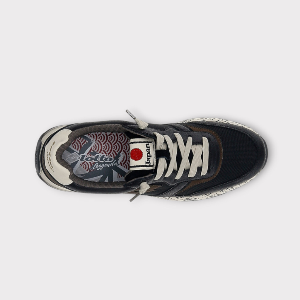 IMG 4823 Lotto Leggenda Tokyo Ginza All Black / Dark Earth