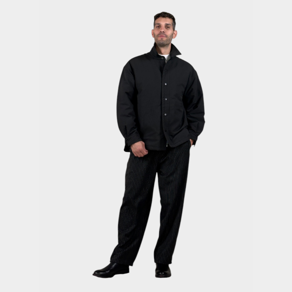IMG 4838 Μπουφάν Regular Fit Black