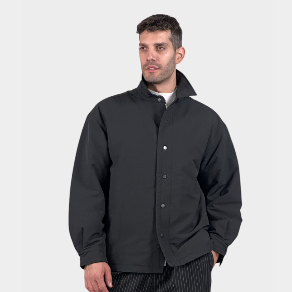 IMG 4839 Μπουφάν Regular Fit Black
